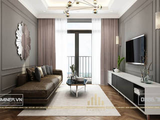Thiết kế nội thất chung cư D'Capitale - Anh Đức, Thiết kế - Nội thất - Dominer Thiết kế - Nội thất - Dominer