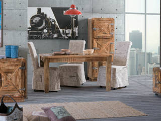 Soggiorni Industrial chic, nuovimondi di Flli Unia snc nuovimondi di Flli Unia snc Industrial style living room