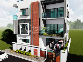 Proposed Residence @ Bengaluru (Bangalore), Cfolios Design And Construction Solutions Pvt Ltd Cfolios Design And Construction Solutions Pvt Ltd