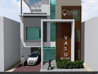 Commercial Office @ Bidar, Cfolios Design And Construction Solutions Pvt Ltd Cfolios Design And Construction Solutions Pvt Ltd