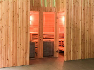 Sauna im Wellness-Center | KOERNER Saunamanufaktur, KOERNER SAUNABAU GMBH KOERNER SAUNABAU GMBH 사우나