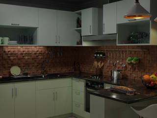 Interiores, CrimsonViz CrimsonViz Built-in kitchens Green