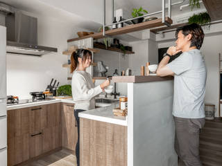 豆米屋, 寓子設計 寓子設計 Skandinavische Küchen