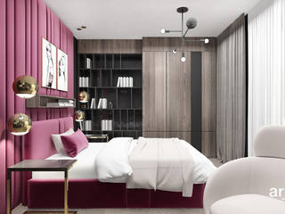 PURE GENIUS | IV | Wnętrza domu, ARTDESIGN architektura wnętrz ARTDESIGN architektura wnętrz Modern style bedroom