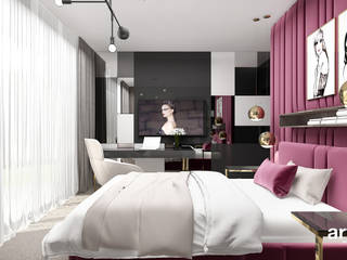 PURE GENIUS | IV | Wnętrza domu, ARTDESIGN architektura wnętrz ARTDESIGN architektura wnętrz Modern style bedroom