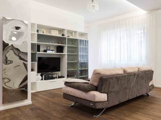 Pavimento di tendenza: Esagonette e Parquet, Orsolini Orsolini Living room Wood Wood effect