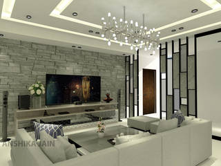 Residence (Interior Project), Inaraa Designs Inaraa Designs Salones modernos