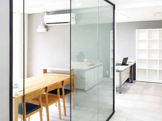 주거-신길동 쇼룸, DB DESIGN Co., LTD. DB DESIGN Co., LTD. Modern Study Room and Home Office