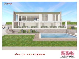 Villa Francesca, davide strambi architetto davide strambi architetto Case in stile mediterraneo