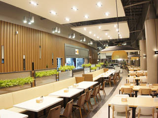 식음공간-인천공항청사, DB DESIGN Co., LTD. DB DESIGN Co., LTD. พื้นที่เชิงพาณิชย์