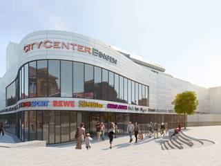 3D Architektur Visualisierung eines Einkaufszentrums in Bingen., Render Vision Render Vision