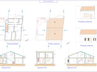 Realizzazione di un sottotetto in legno a Messina, Giovanni Marra Architetto Counselor Giovanni Marra Architetto Counselor