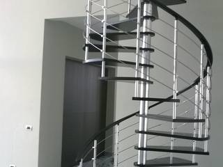 Escalera modelo TOKIO, HELIKA Scale HELIKA Scale Stairs Metal Wood effect