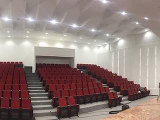 Auditorio Megaludoteca Tocancipa - Cundinamarca, Lopez Robayo Arquitectos Lopez Robayo Arquitectos Медиа комната в стиле модерн