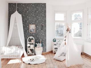 Kolekcja namioty tipi wiosna 2019, Moi Mili Moi Mili Scandinavian style nursery/kids room Flax/Linen Pink