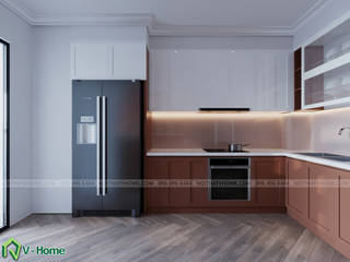 Thiết kế nội thất chung cư The Emerald , Công ty CP tư vấn thiết kế và xây dựng V-Home Công ty CP tư vấn thiết kế và xây dựng V-Home Modern Living Room