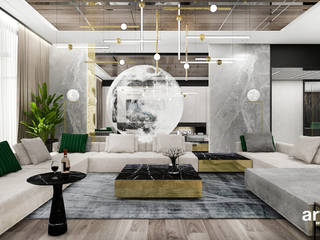PURE GENIUS | I | Wnętrza domu, ARTDESIGN architektura wnętrz ARTDESIGN architektura wnętrz Modern living room