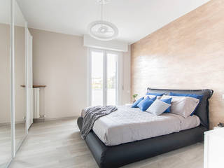 Ristrutturazione appartamento di 100 mq a Bariano, Bergamo, Facile Ristrutturare Facile Ristrutturare Modern style bedroom