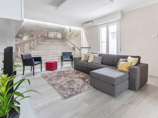 Ristrutturazione appartamento di 100 mq a Bariano, Bergamo, Facile Ristrutturare Facile Ristrutturare Living room