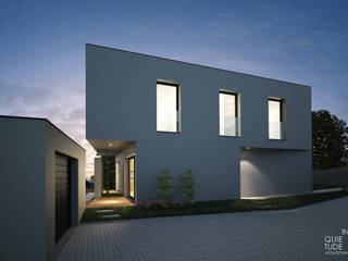 Projeto "Casa da Serra" _ Sintra, INQUIETUDE ARQUITETURA INQUIETUDE ARQUITETURA บ้านและที่อยู่อาศัย