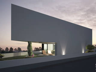 Projeto "Casa de Rana" _ Cascais, INQUIETUDE ARQUITETURA INQUIETUDE ARQUITETURA บ้านและที่อยู่อาศัย