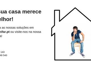 Casas com Gente Dentro, ATEIFAR ATEIFAR Case moderne Piastrelle