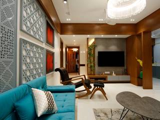 Krunal Popat's Residency, malvigajjar malvigajjar Modern living room