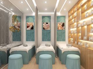 Dự án thiết kế spa cao cấp, Nội thất 4 Mùa Nội thất 4 Mùa Moderne spa's