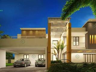 top construction companies in thrissur, Prithvi Homes Prithvi Homes Balcony