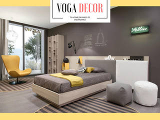 Camarotes Modernos en Lima Peru, VOGA DECOR VOGA DECOR غرفة نوم اللوح