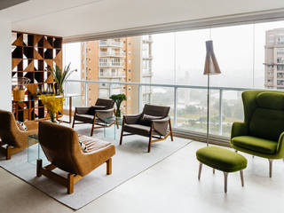 Ibirapuera, FCstudio FCstudio Modern Living Room
