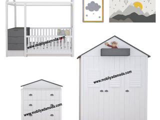 Mobilyada Moda Tasarımı Bebek Odaları, MOBİLYADA MODA MOBİLYADA MODA Modern nursery/kids room