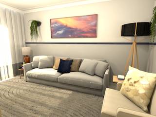 Sala de estar funcional, Revisite Revisite Modern living room