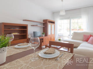 Home Staging en Residencial Privado, Realzo Realzo Mediterrane Wohnzimmer