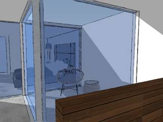 Proyecto de habitacion , BOKEH ARQUITECTURA BOKEH ARQUITECTURA Otros espacios Azulejos