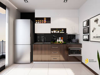 ห้องครัวขนาดเล็ก, Bcon Interior Bcon Interior Cocinas de estilo clásico