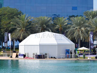 Tents and Marquees for Events, Al Fares International Tents Al Fares International Tents モダンデザインの ガレージ・物置