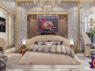 Bedroom With Safari Theme, Luxury Antonovich Design Luxury Antonovich Design