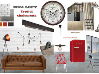Aménagement en « mini loft » d’un studio, ABCD MAISON ABCD MAISON Casas: Ideas, imágenes y decoración