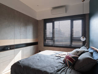 沉靜北歐宅, Moooi Design 驀翊設計 Moooi Design 驀翊設計 Scandinavian style bedroom