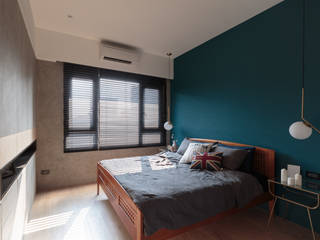 沉靜北歐宅, Moooi Design 驀翊設計 Moooi Design 驀翊設計 Kamar Tidur Gaya Skandinavia