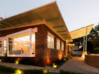 Jaipur- Architecture and interior dessign of School or shala for yoga and meditation, flamingo architects flamingo architects