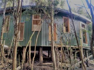 CENTRO DE TERAPIAS DEL BOSQUE, COMPONENTE COMPONENTE Modern houses