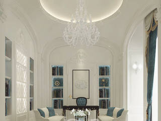 Gorgeous & Classy Office Room Design, IONS DESIGN IONS DESIGN Bureau classique Pierre Blanc