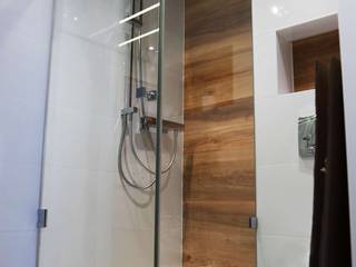 Kabina narożna na wymiar, Moje Szkło Moje Szkło Modern bathroom Glass