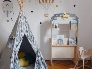 Kolekcja namioty tipi wiosna 2019, Moi Mili Moi Mili Dormitorios infantiles escandinavos Algodón Rojo