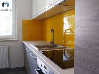 Lacobel żółty, Moje Szkło Moje Szkło Paredes y pisos modernos Vidrio