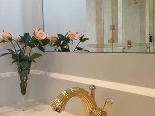 Exclusiva casa en Inglaterra, MESTRE MESTRE Phòng tắm phong cách kinh điển Đồng / Đồng / Đồng thau