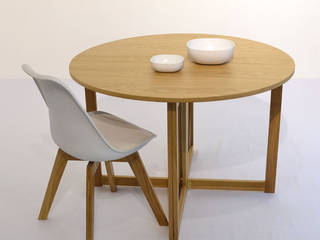 Mesa plegable NEL, Cal Rei Cal Rei Modern Kitchen Wood Wood effect