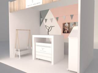 Diseño de Stand para Feria, Kaizen diseño interior Kaizen diseño interior Espaços de trabalho minimalistas MDF
